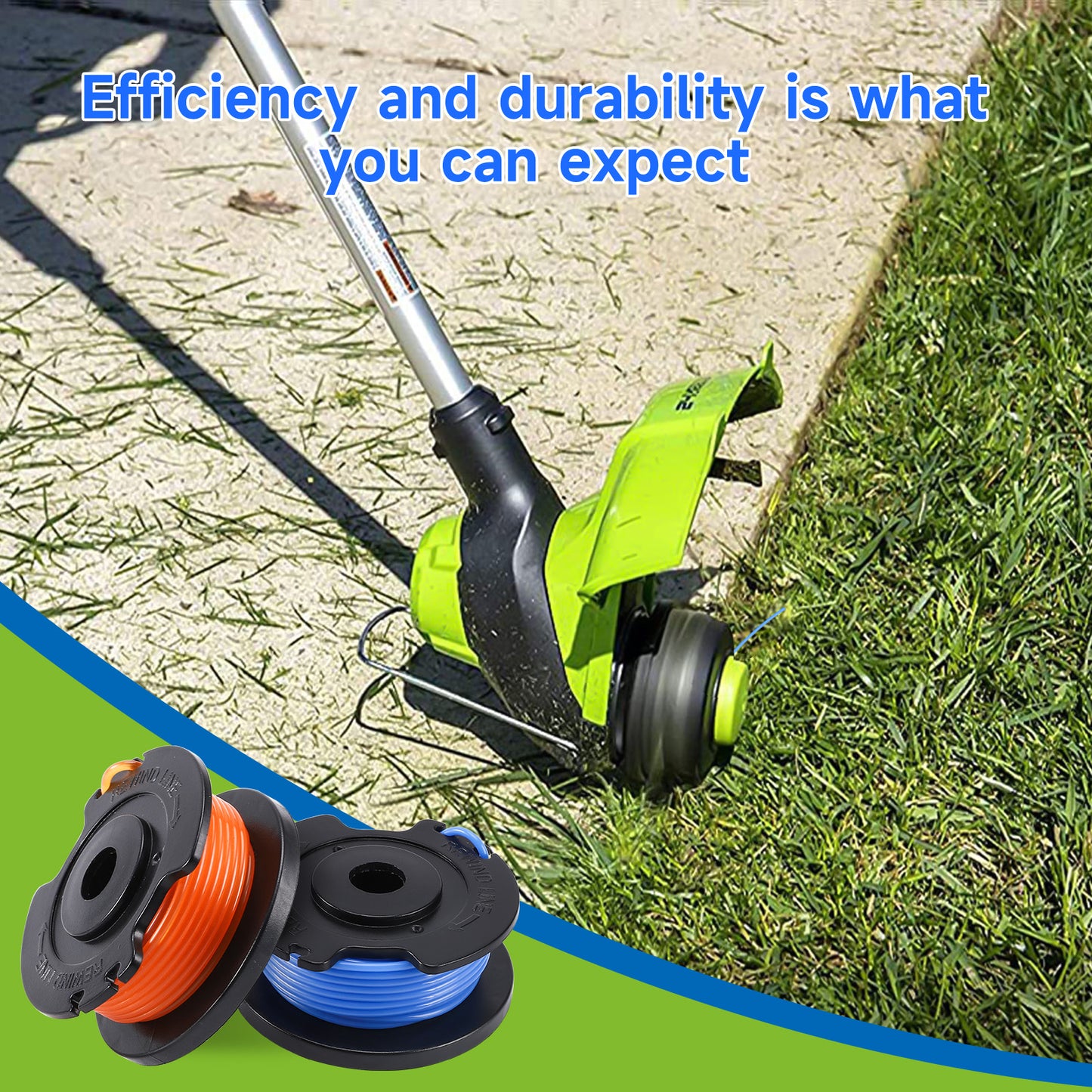 .065'' Single Line Replacement Spool For Greenworks String Trimmer