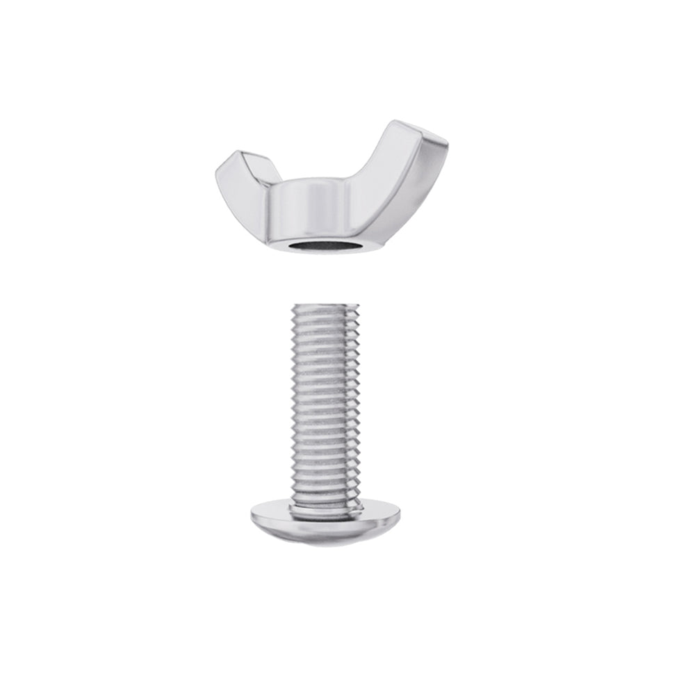 Anleolife Dacromet Wingnuts & Screws - High Corrosion Resistance