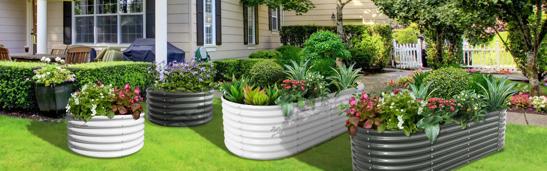 Anleolife Garden View: What Is The Right Size of Your Metal Raised Garden Beds?