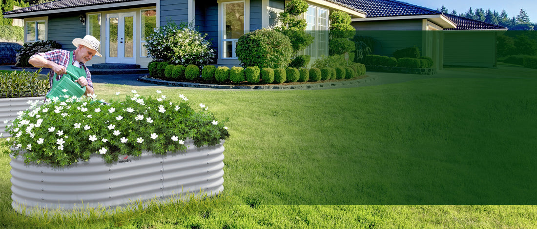 Anleolife Garden View: How to Better Drainage for Your Metal Raised Beds（II）