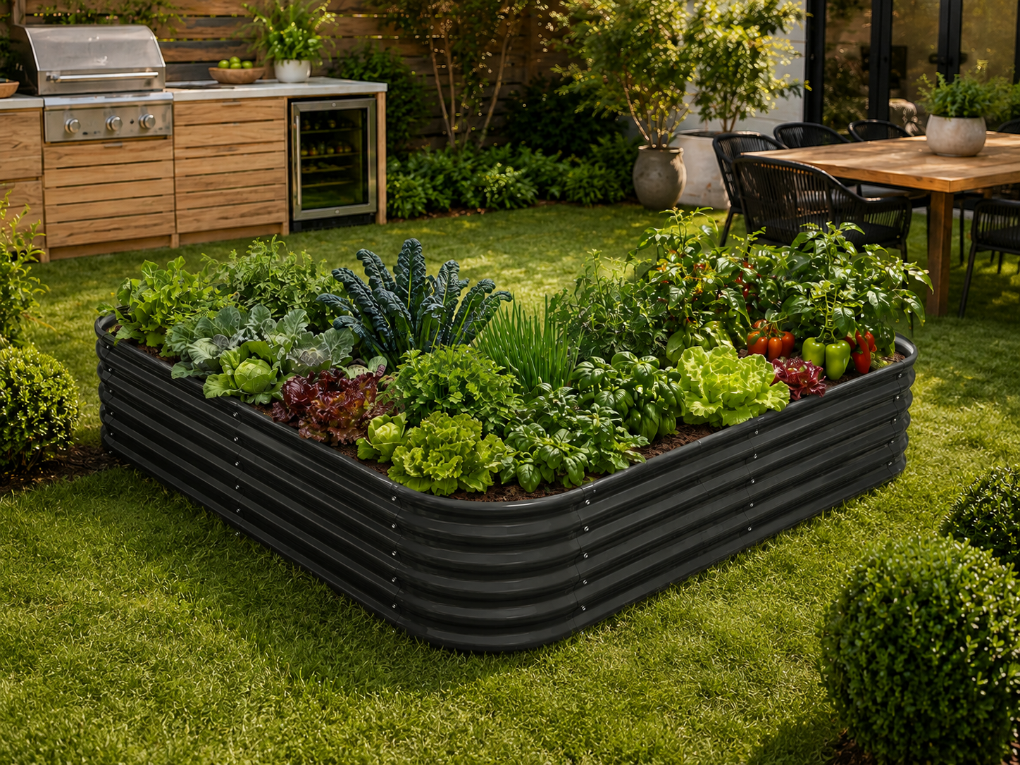 Geometric Garden Beds