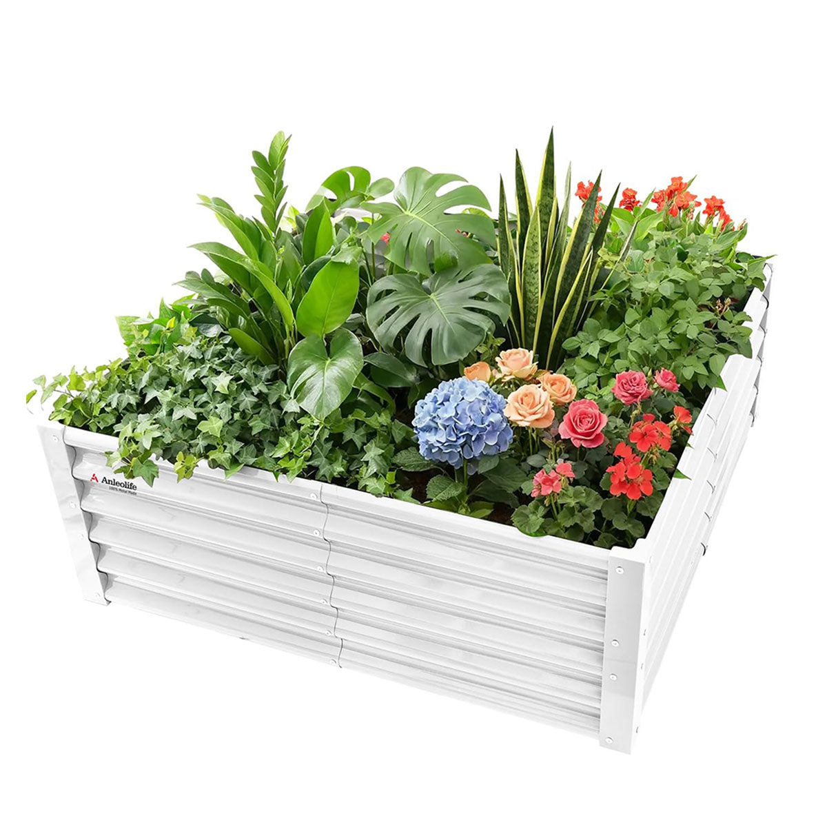 18" Tall Set of 16 Raised Garden Beds, Customizable Garden Layout