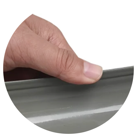 Smooth Rolled Edges