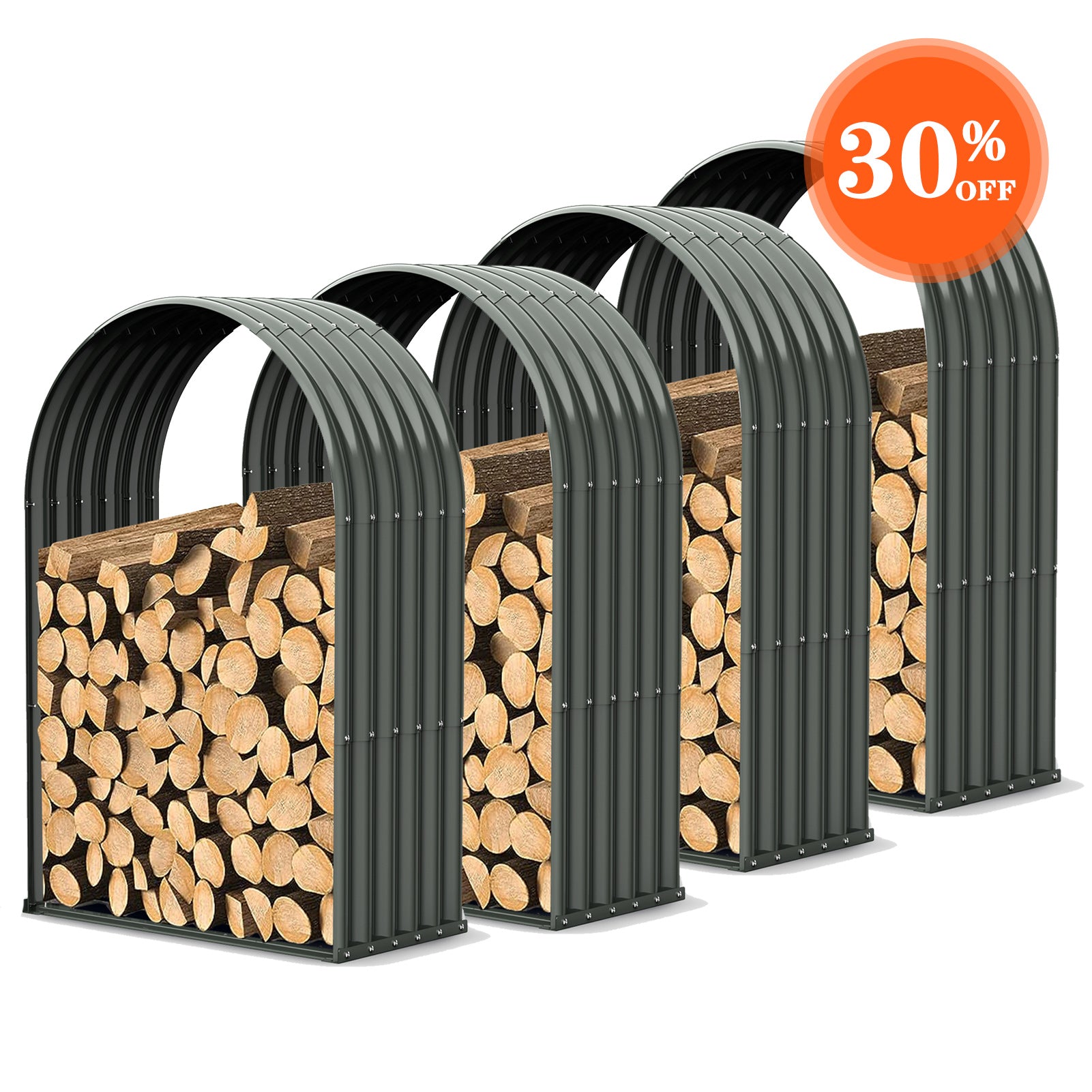 Sturdy Firewood Log Racks | Outdoor Storage Solutions