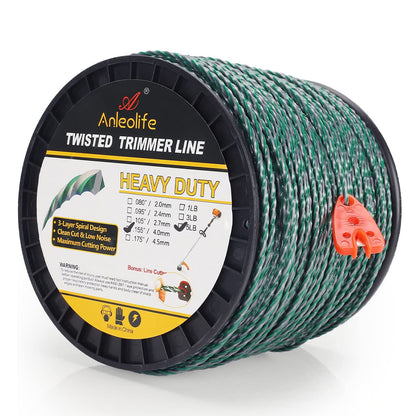 Heavy Duty Twisted .155'' String Trimmer Line