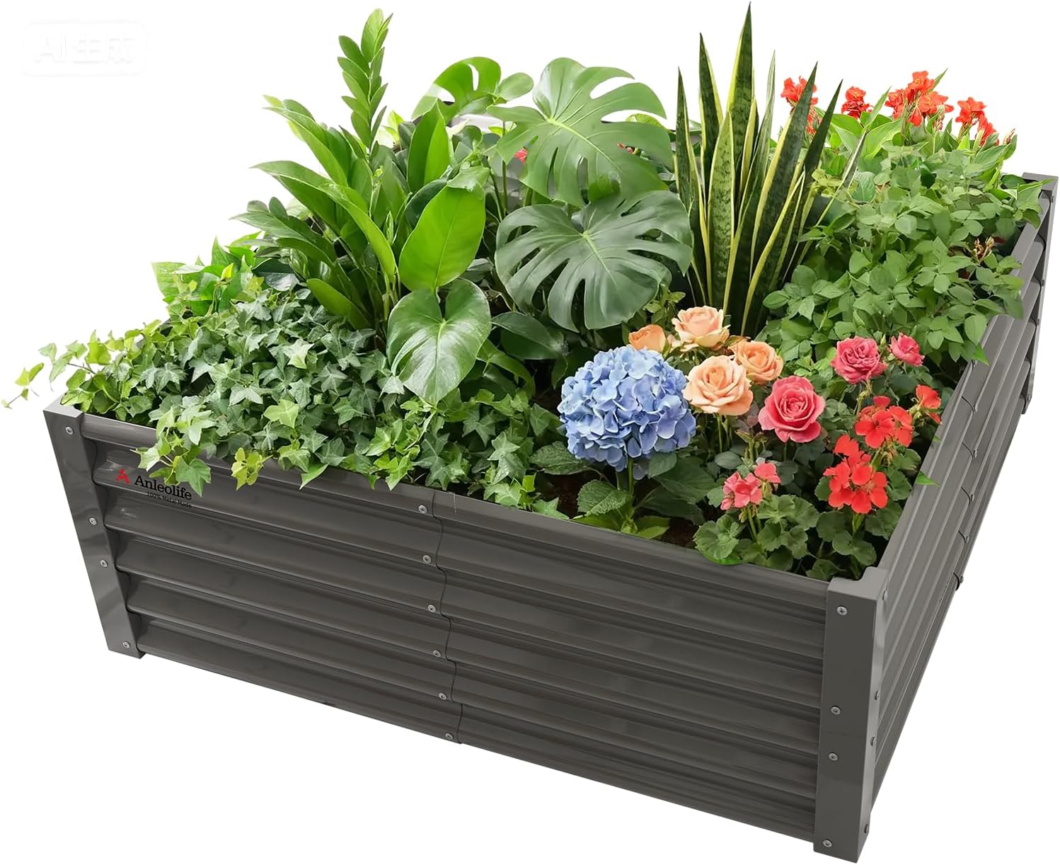 18" Tall Set of 16 Raised Garden Beds, Customizable Garden Layout