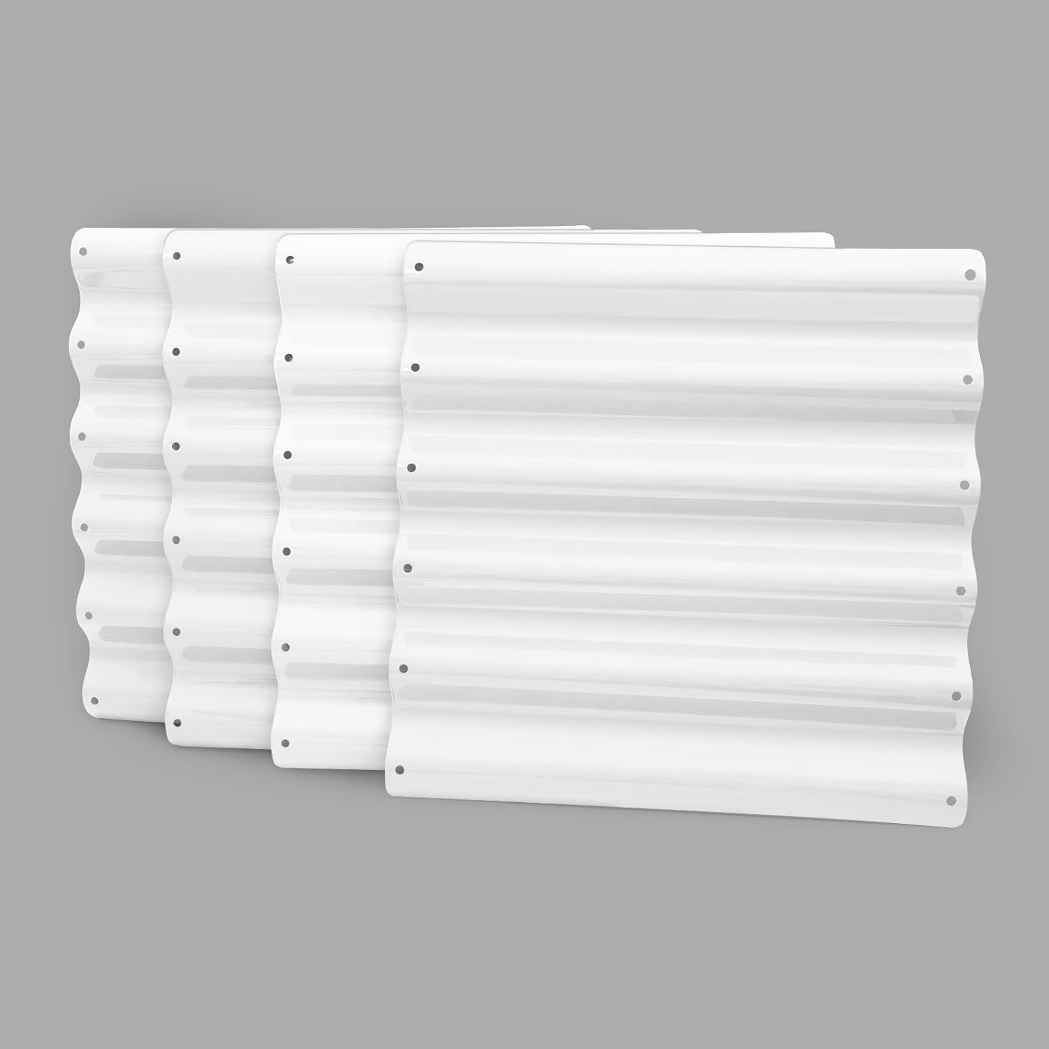 18'' Tall DIY Modular Garden Bed Panels,  22-Gauge Galvanized Steel, 4-Pack