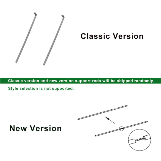 Anleolife Center Support Bracing Rods for Raised Garden Beds