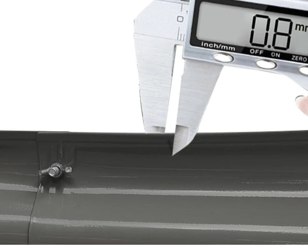 0.8 mm thicker panels