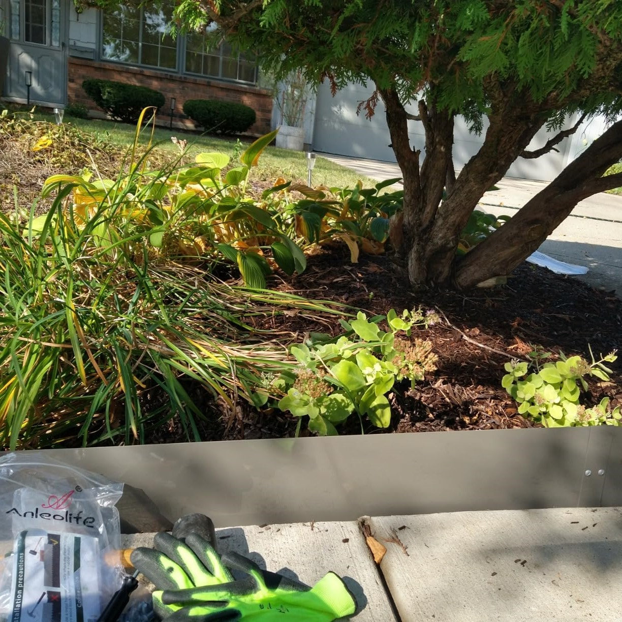 Galvanized Steel Garden Edging, 6''/ 8'' x40'', 6-Pack (20FT Total)