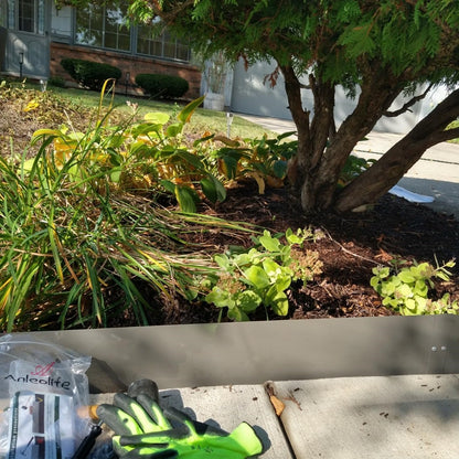 Galvanized Steel Garden Edging, 6''/ 8'' x40'', 6-Pack (20FT Total)