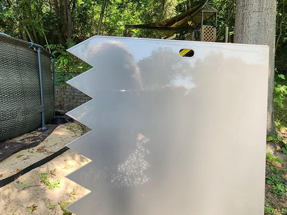 Galvanized Steel Garden Edging, 6''/ 8'' x40'', 6-Pack (20FT Total)