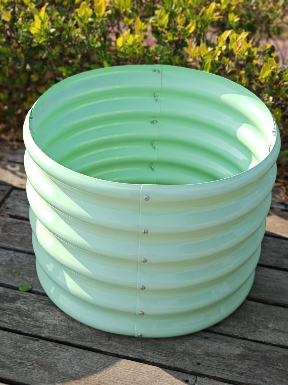 Garden Play – 24''x18'' Round Raised Garden Beds for Kids (4 packs)