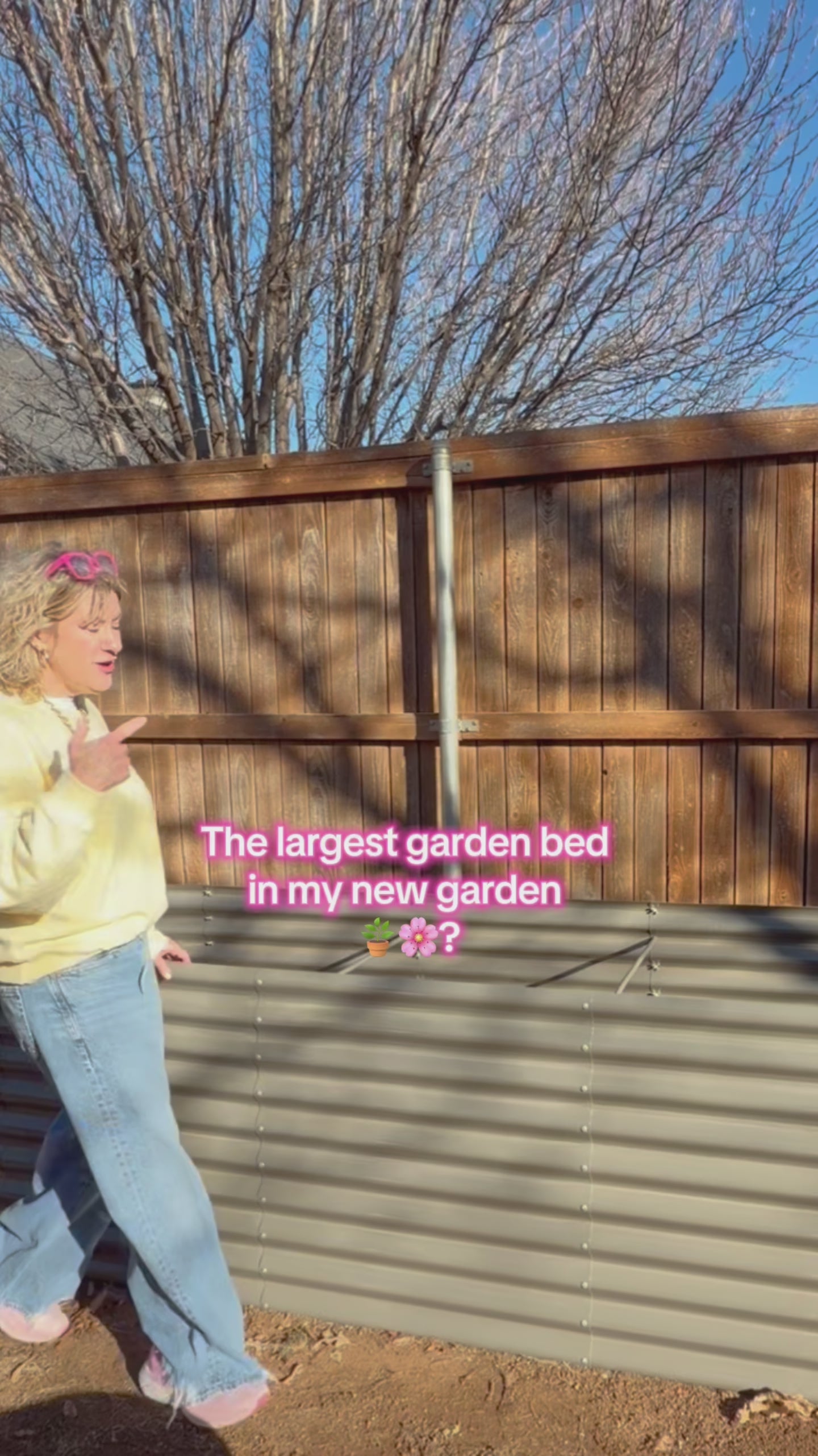 Set of 6: 10'x3'x30''-Tall  Oval Modular Sturdy Metal Raised Garden Bed Set (Coffee Brown)