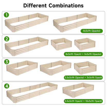 Adjustable Modular Raised Garden Bed