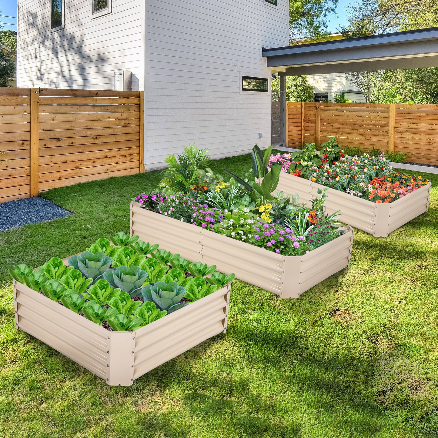 Adjustable Modular Raised Garden Bed