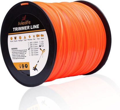Anleolife Commercial Trimmer Line .105-Inch