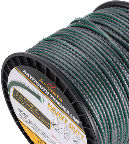 Sawtooth Trimmer line with Bonus Line Cutter (5lb .170'')