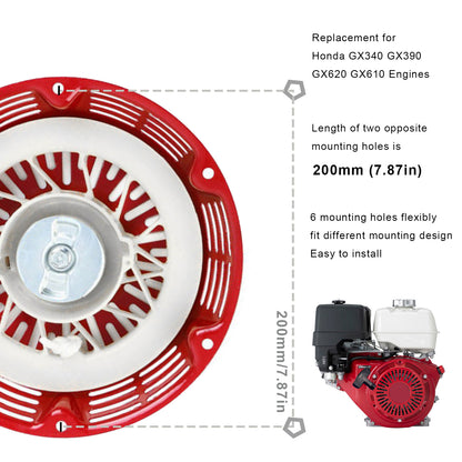 Recoil Starter for Honda GX390 GX340 GX620 GX610 Engines and its clones